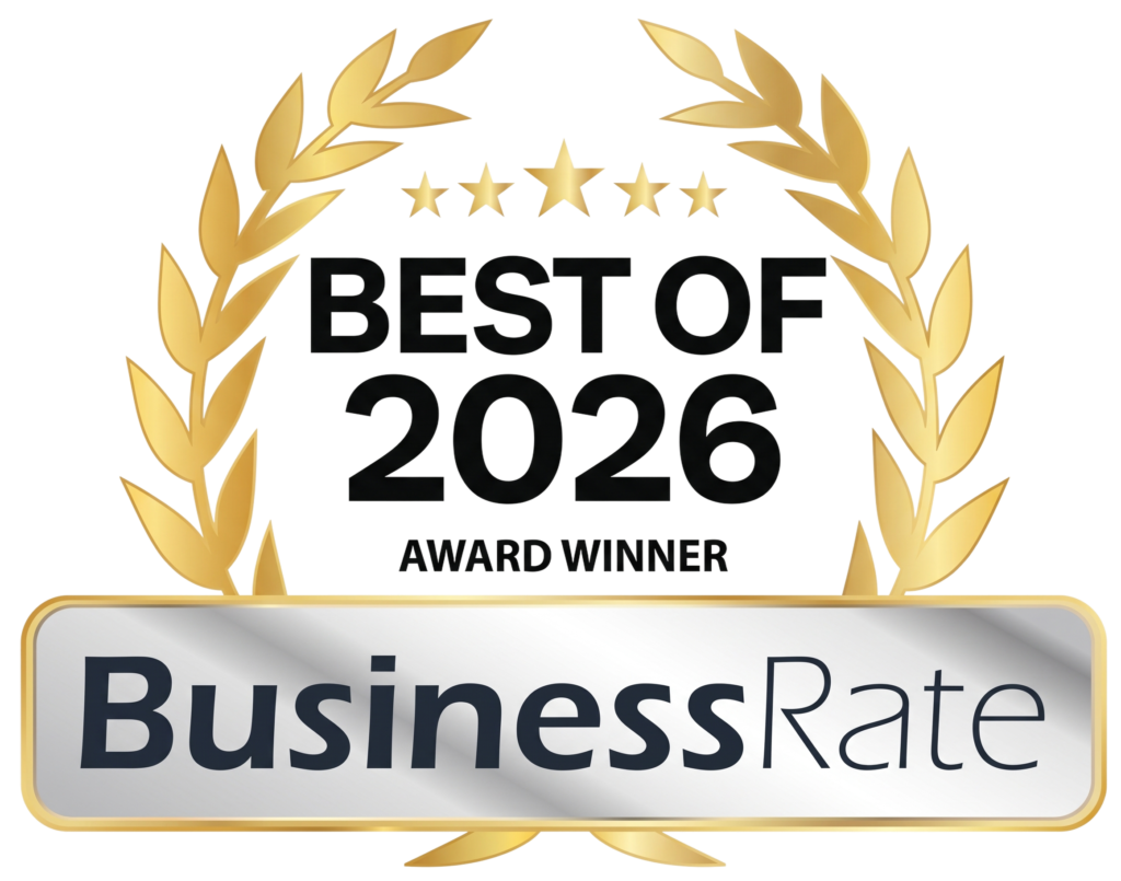 BusinessRate Best of 2026 Award Winner - Best Plumber in Clinton Township